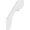 Ekena Millwork 5-in. W x 6-in. D x 10-in. H Stanfield Architectural Grade PVC Knee Brace BRCP05X06X10STA - alternate 6